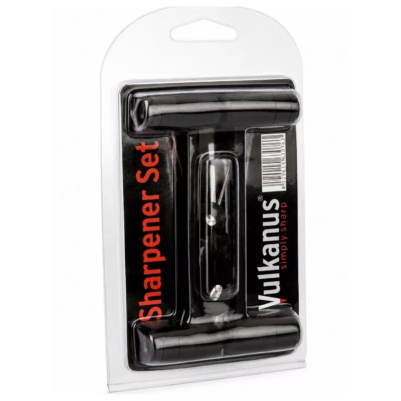 Juego de recambio Arcos 71607 para afilador profesional, set negro de acero con diseño ergonómico y precisión en el afilado.
