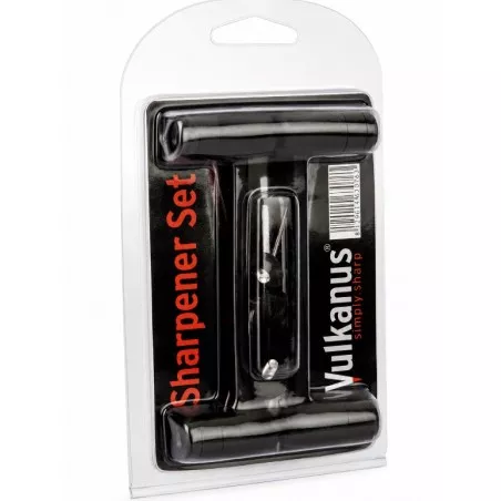 Juego de recambio Arcos 71607 para afilador profesional, set negro de acero con diseño ergonómico y precisión en el afilado.