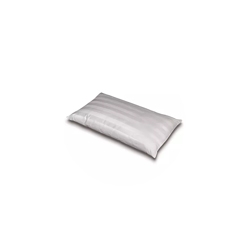 ALMOHADA 90 MASH KOL de microfibra blanca con diseño liso, ideal para comodidad y soporte en el descanso