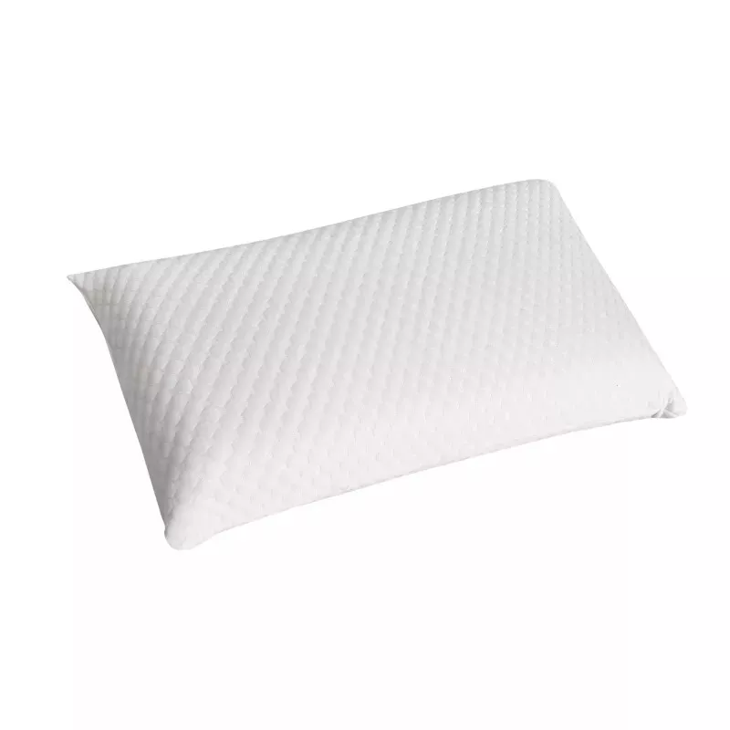 ALMOHADA 90 VISCO MASH blanca de viscoelástica con textura suave y diseño ergonómico para un mejor descanso
