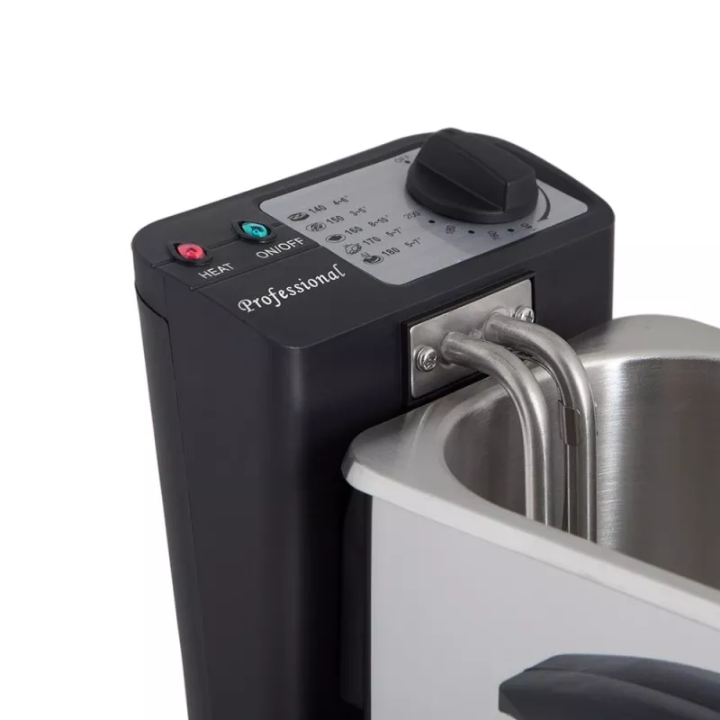 Freidora Orbegozo FDR 16 – 1,5 L, 1500 W, cuerpo inox, tapa extraíble