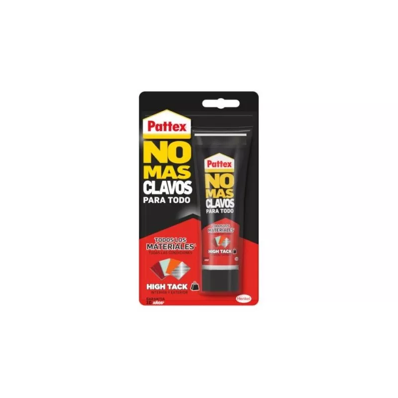 Adhesivo Pattex No Más Clavos Para Todo blanco 142 g con alta adherencia para todos los materiales y fácil aplicación.