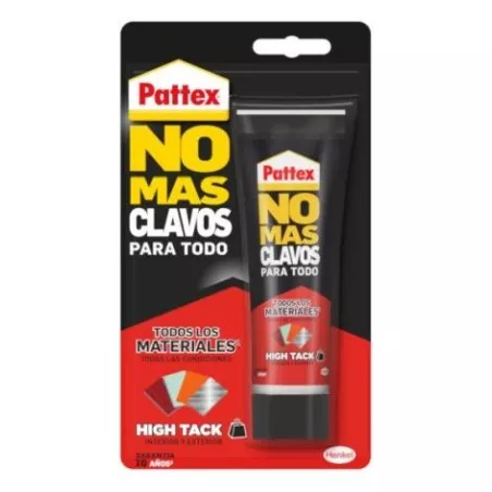 Adhesivo Pattex No Más Clavos Para Todo blanco 142 g con alta adherencia para todos los materiales y fácil aplicación.