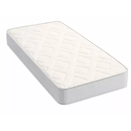 Colchón Santos Emma 105x190 con diseño acolchado, acabado suave y tejido transpirable ideal para descanso.