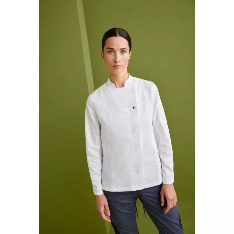CHAQUETILLA SLIM FIT 10 SRA T-XL BCO 4125 de color blanco, diseño moderno, material ligero y cómodo para uso diario.