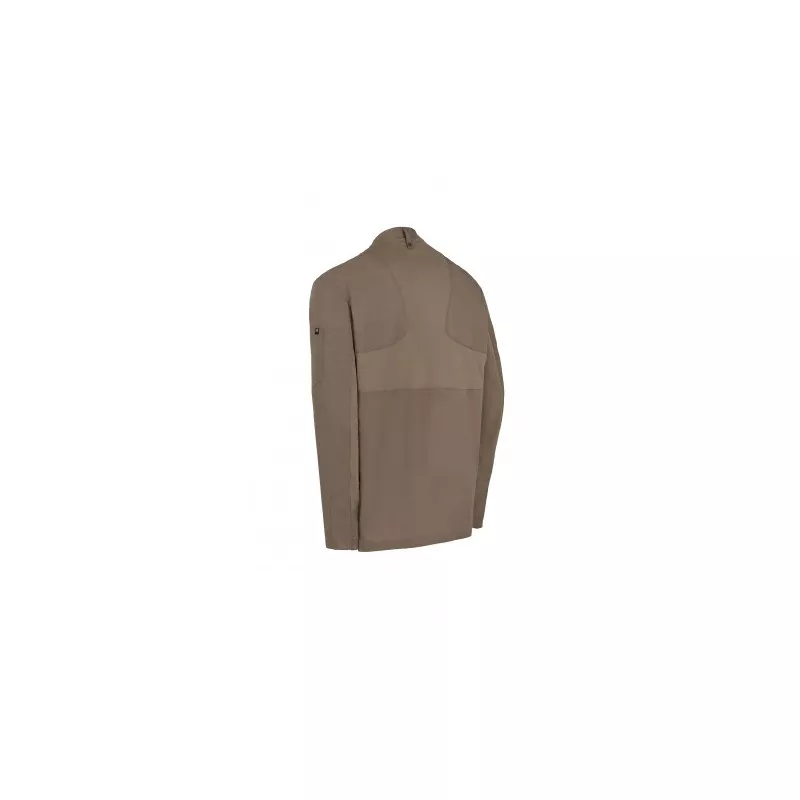 CHAQUETILLA UNISEX 705 T-M 04123 MARRON de poliéster, diseño moderno con acabado suave y doble textura en la parte posterior