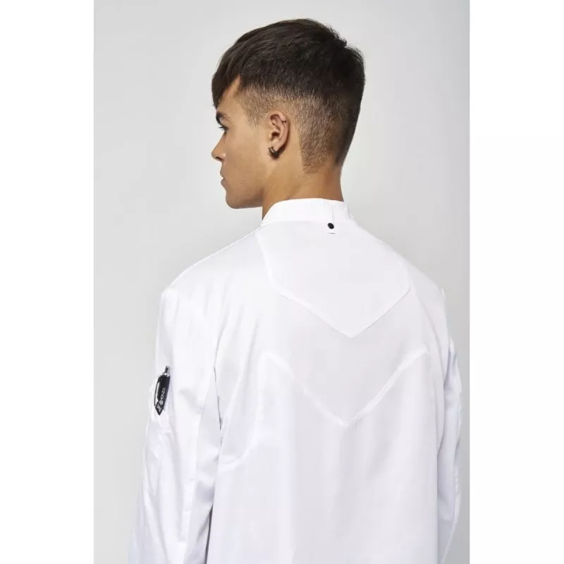 CHAQUETILLA REGULAR FIT 10 CBO T-L 04121 BCO de color blanco, diseño moderno, material ligero y acabado suave