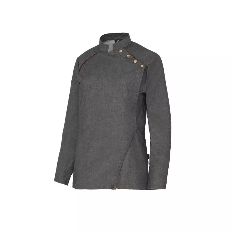 CHAQUETILLA CORCHETES 10 SRA T-L 04127 BCO de color blanco, diseño moderno, material resistente y acabados de calidad.