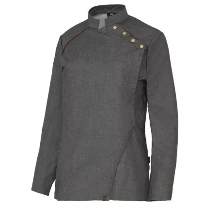 CHAQUETILLA CORCHETES 10 SRA T-L 04127 BCO de color blanco, diseño moderno, material resistente y acabados de calidad.