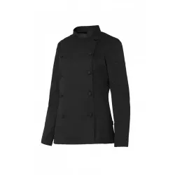 CHAQUETILLA CRUZADA BOT 01 T-XXL 04119 SRA NEGRO de poliéster, diseño cruzado, color negro, botones dobles y manga larga