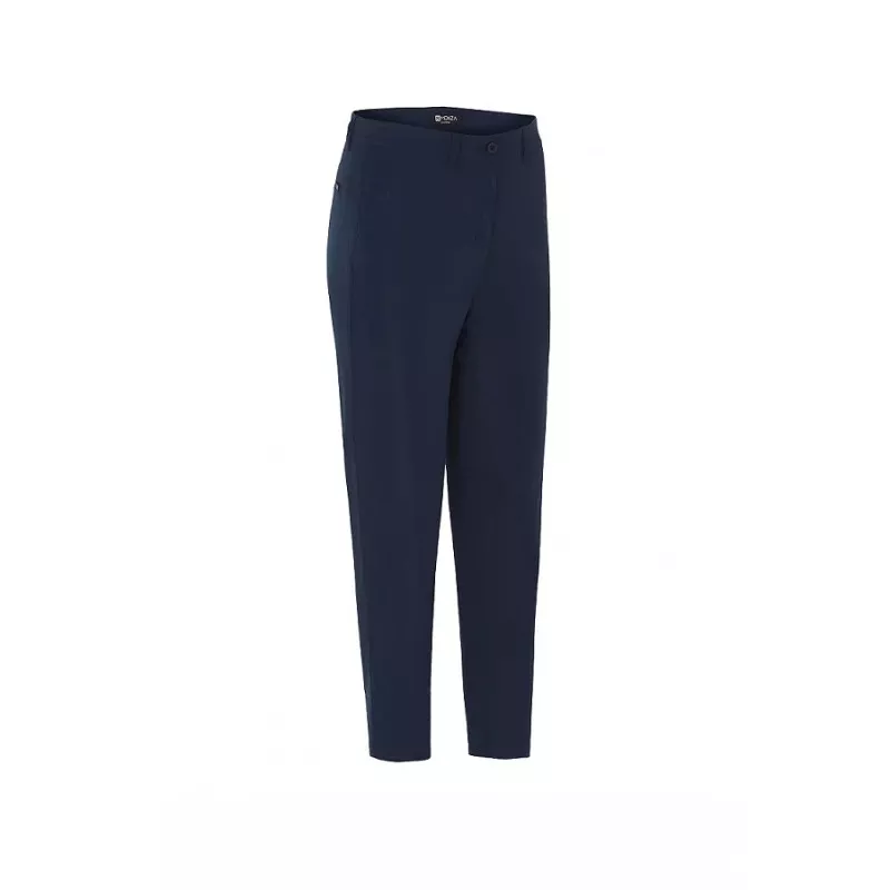 Pantalón chino camarero Monza 04019 azul marino T-42 de corte Slim Fit en tejido suave y ligero.