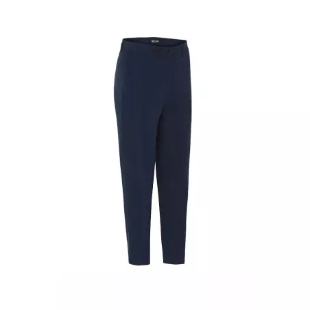 Pantalón chino camarero Monza 04019 azul marino T-42 de corte Slim Fit en tejido suave y ligero.