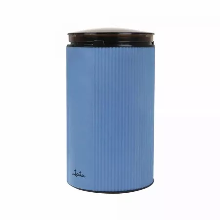 Molinillo eléctrico de café Jata JEML1150 150W con cuchillas inox y diseño compacto en color azul.