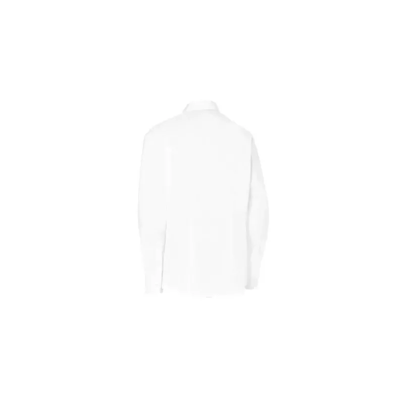 Camisa camarero Monza 02141 blanca talla 03 de algodón con diseño de cuello italiano y ajuste clásico.