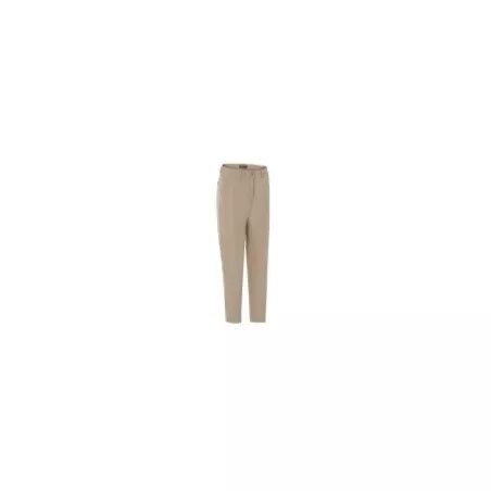 Pantalón chino camarera Monza 04020 camel T-42 de algodón, diseño ajustado y color camel.