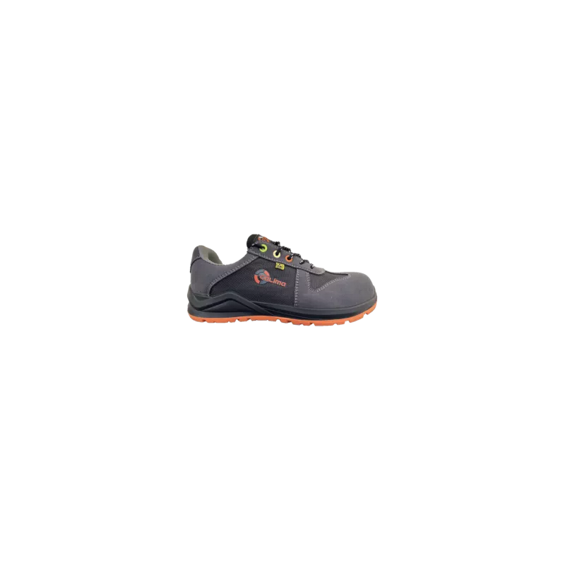 Zapato de seguridad Calima Maldiva S3S ESD T-42 en color gris con diseño ligero y suela antideslizante de goma.