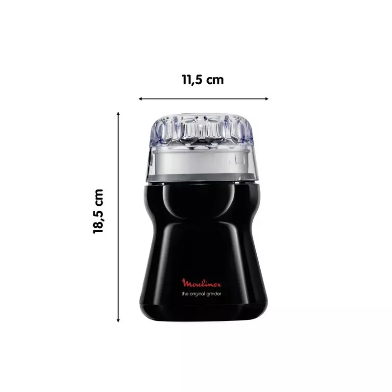 MOLINO MOULINEX AR110830 NEGRO 180W