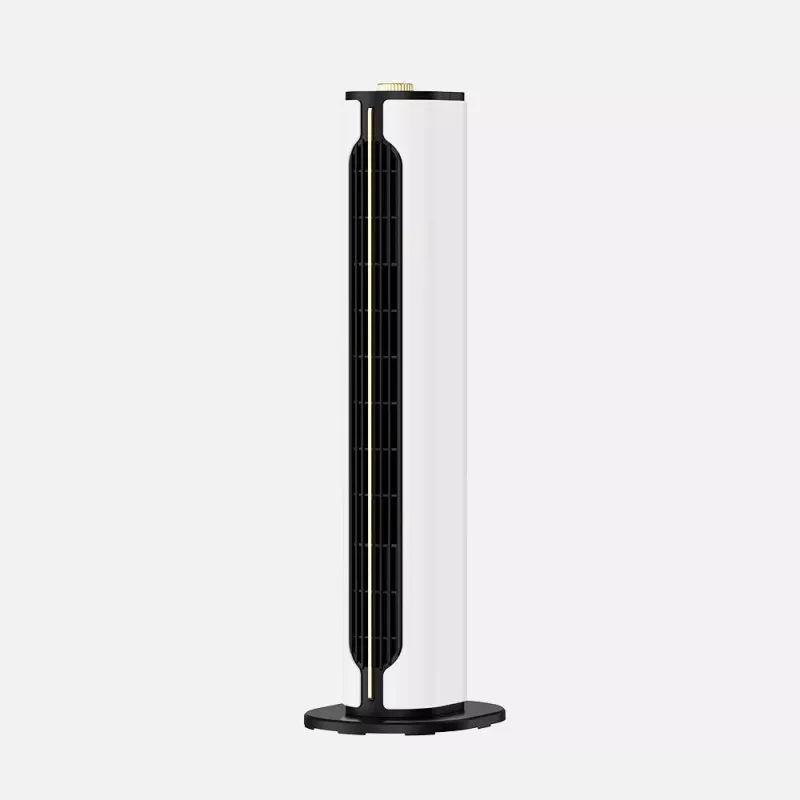 Calefactor cerámico Fabrilamp Canadá 1500 W blanco con diseño vertical y acabado moderno en material resistente.