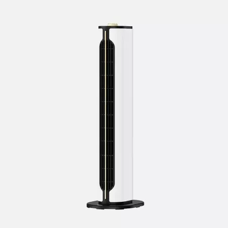 Calefactor cerámico Fabrilamp Canadá 1500 W blanco con diseño vertical y acabado moderno en material resistente.