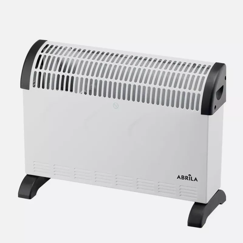 Convector Fabrilamp Falla 2000 W turbo blanco con diseño moderno y acabado en color blanco, ideal para calefacción rápida.