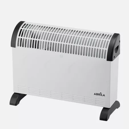Convector Fabrilamp Falla 2000 W turbo blanco con diseño moderno y acabado en color blanco, ideal para calefacción rápida.