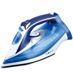 Plancha Nevir NVR-3585P – 3000 W, suela acero inoxidable, antigoteo, antical