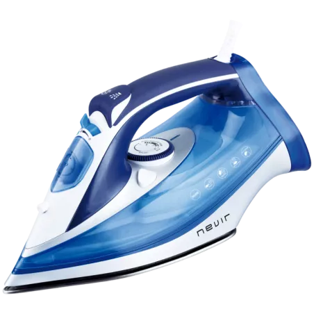 Plancha Nevir NVR-3585P – 3000 W, suela acero inoxidable, antigoteo, antical