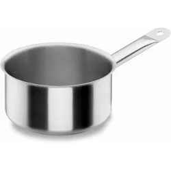 Cazo recto Lacor Chef-Classic 50224 24 cm 4,25 L de acero inoxidable con acabado satinado y diseño elegante.