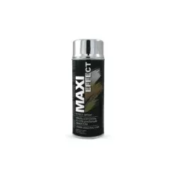 Bote spray acabado cromo 400 ml Maxi Color con fórmula profesional y spray de alta precisión para acabado brillante.