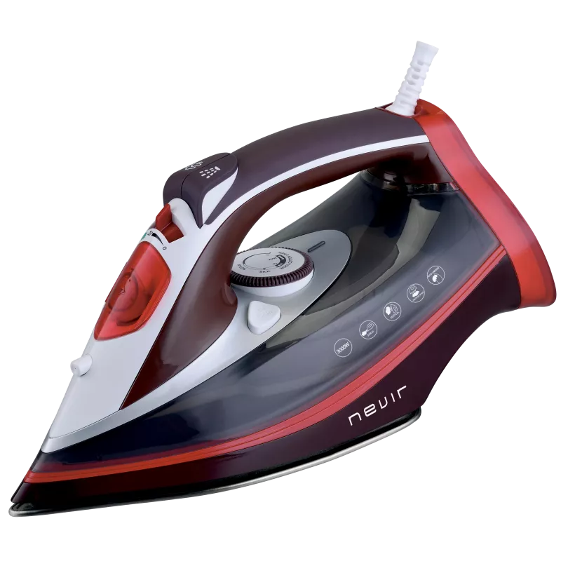 Plancha Nevir NVR-3586PA – 3000 W, sistema antical, autolimpieza y antigoteo