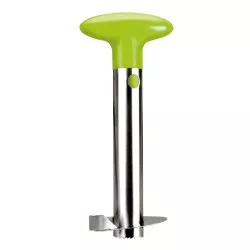Cortapiñas Ibili First Class M 784100 inox Ø 8,5 cm con mango verde y diseño funcional para un corte preciso.