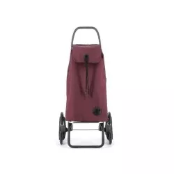 Carro Rolser I-Max MF IMX303 6 ruedas burdeos, diseño ligero con tejido resistente y cierre de cordón.