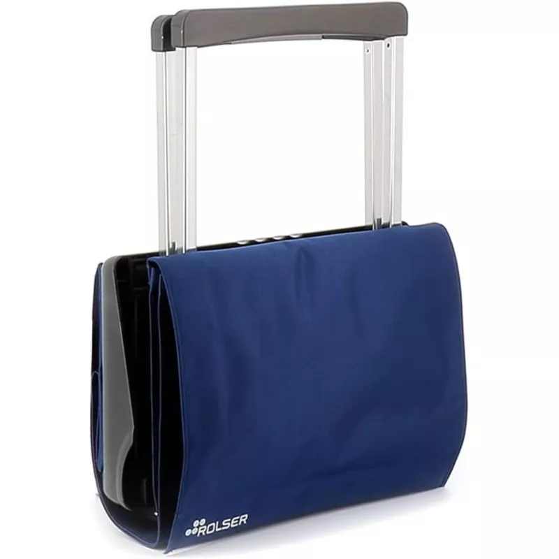 Carro Rolser Plegamatic PLE001 40 L azul Klein con estructura robusta y diseño plegable para fácil almacenamiento