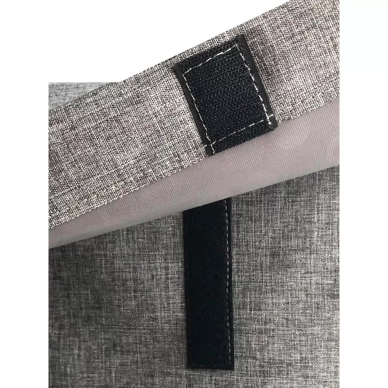 Carro Rolser Jean Tweed JEA034 4 ruedas gris con tejido de tweed y sistema de cierre fácil para mayor comodidad.