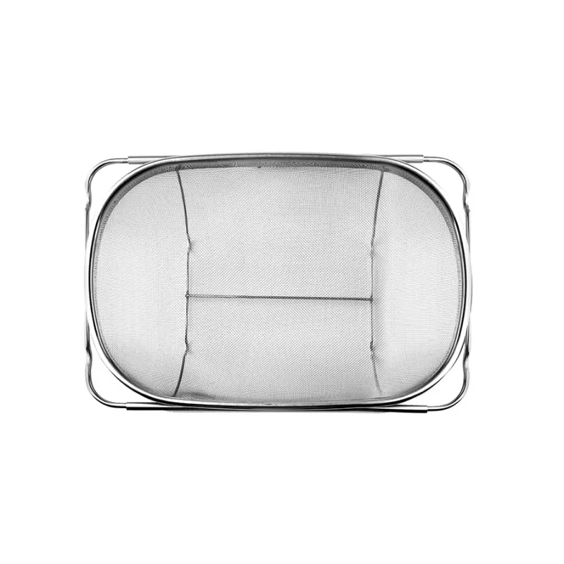 Escurridor extensible Ibili 703834 inox de acero inoxidable, formato 34-50 × 24 cm, diseño práctico y duradero.