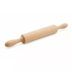 Rodillo pasta 40 Inalsa 8032 de madera clara, diseño clásico con mangos ergonómicos y acabado liso ideal para repostería.