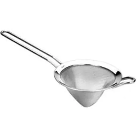 Colador cónico Ibili Prisma 703907 inox 18/10 de 7,5 cm con diseño elegante y acabado pulido.