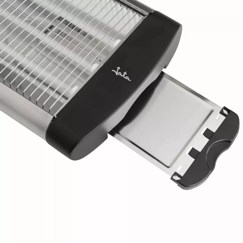 Tostador horizontal Jata JETT1588 – 600 W, superficie 23×20 cm