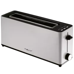 Tostador Nevir NVR-9824T – 900 W, ranura larga boca XXL 4 cm
