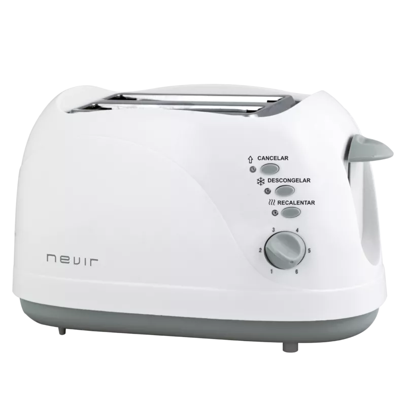 Tostador Nevir NVR-9823T – 750 W, 2 ranuras cortas