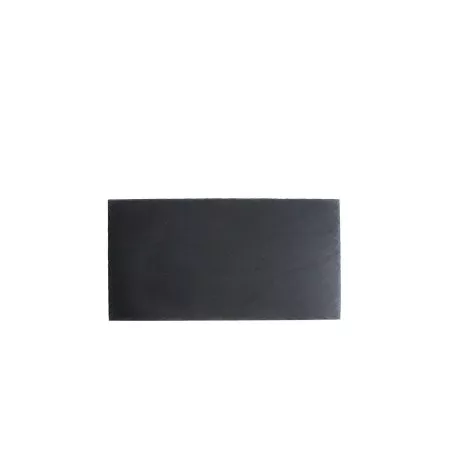 BANDEJA PIZARRA SOFT-AFRICA 37*18 B839001 rectangular negra de pizarra con acabado mate para escrita y presentación