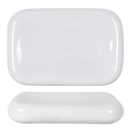 CANTABRO BANDEJA RECT. 30*20 P997064 de cerámica blanca, con diseño elegante y acabado suave, ideal para servir alimentos