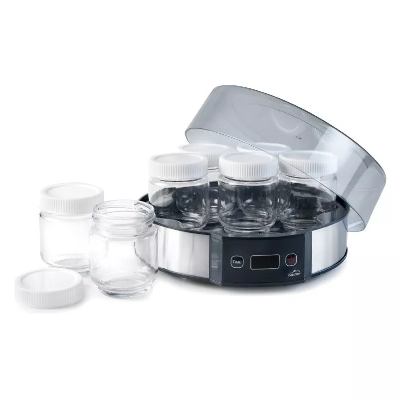 Yogurtera Lacor Multi 69245 – 20 W, 7 tarros de cristal 190 ml