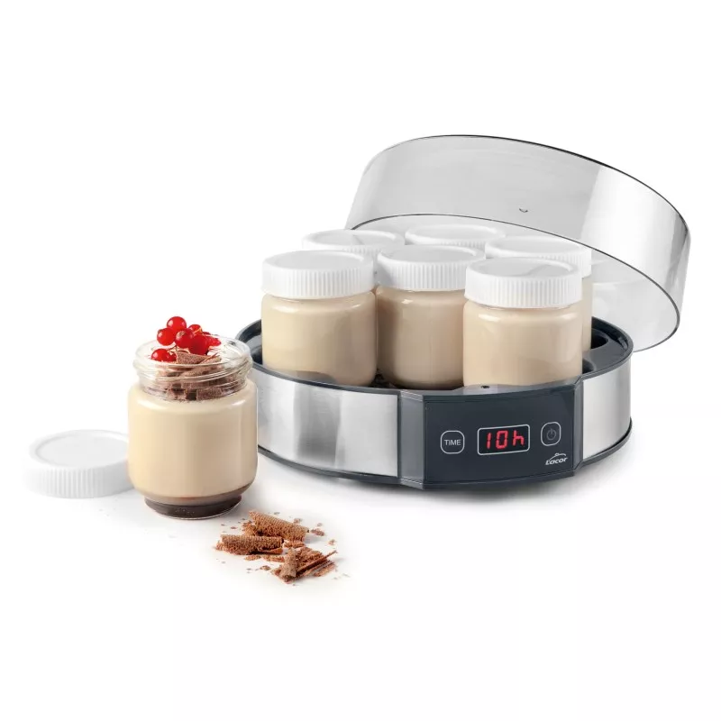 Yogurtera Lacor Multi 69245 – 20 W, 7 tarros de cristal 190 ml