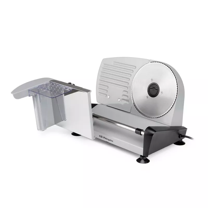 Cortafiambres Orbegozo MS 4580 – 150 W, cuchilla 190 mm inox, corte 0–15 mm