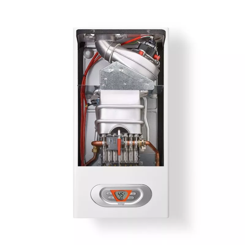Calentador gas Cointra CPE 12 Tn 12 L gas natural, termostático, diseño compacto, acabado blanco y fácil instalación