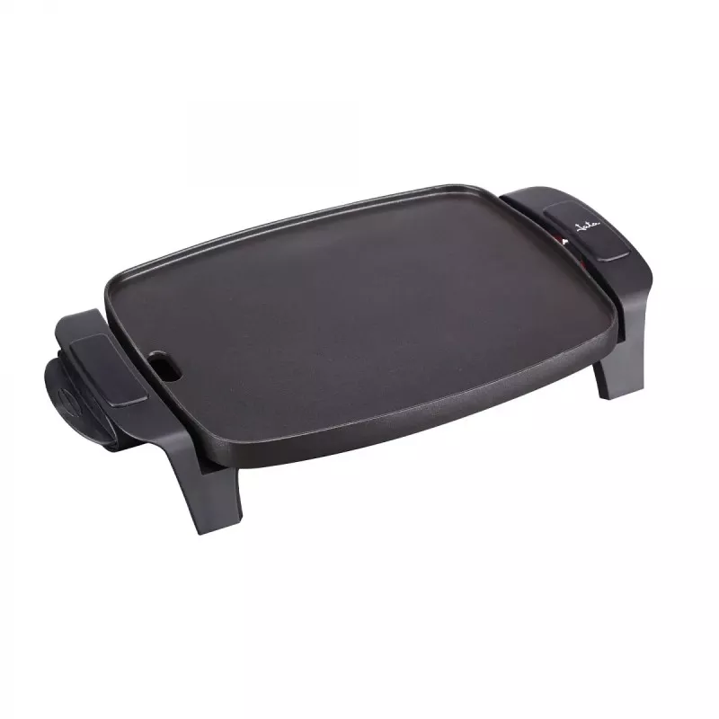 Plancha de asar Jata GR205 – 1000 W, superficie 28×22 cm, Durastone antiadherente
