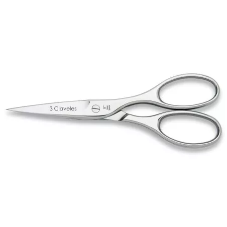Tijeras de cocina 20 cm Tres Claveles Grand Cuisine 00404 de acero inoxidable con diseño ergonómico y afiladas.