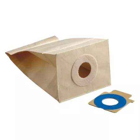 Bolsas aspirador Rayen 6386 universales de papel en color kraft, pack de 5 unidades con diseño funcional.