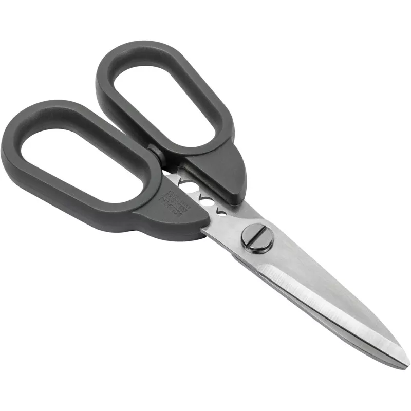 TIJERA KHUN COMPACTA 27016 de acero inoxidable con mango ergonómico y diseño ligero para uso doméstico y profesional